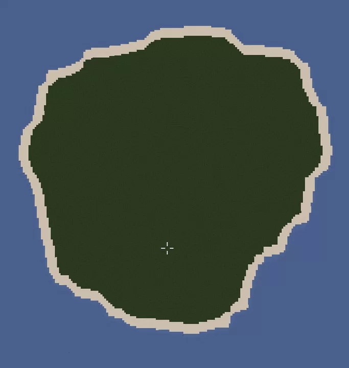 Empty Flat Island (1.15 / 1.16 / 1.17 / 1.18 / 1.19 / 1.20 ) Minecraft Map