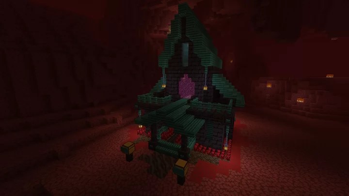 Nether House Minecraft Map