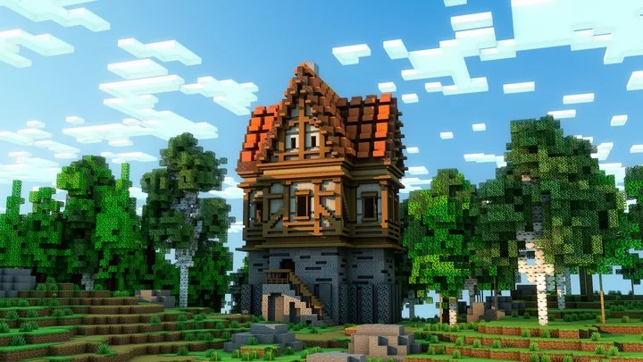 Medieval House Minecraft Map