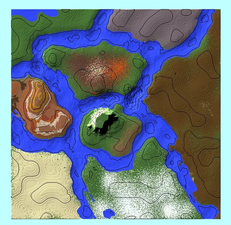 Warped Biomes Minecraft Map