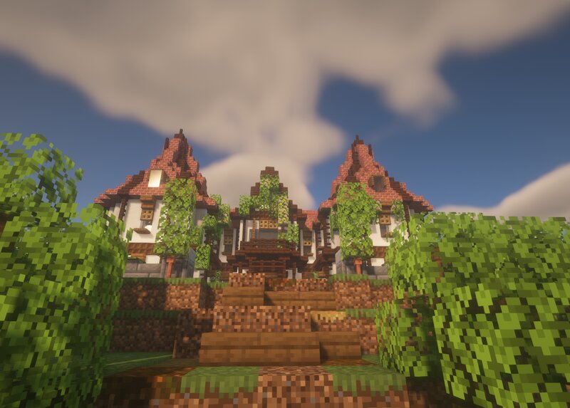 Dawn Winery Genshin Impact Minecraft Map