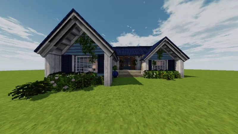 Minecraft Aesthetic Cottage House | Cocricot Minecraft Map