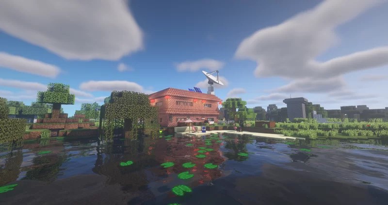 Modern House + Mods (1.12.2) V2 Minecraft Map