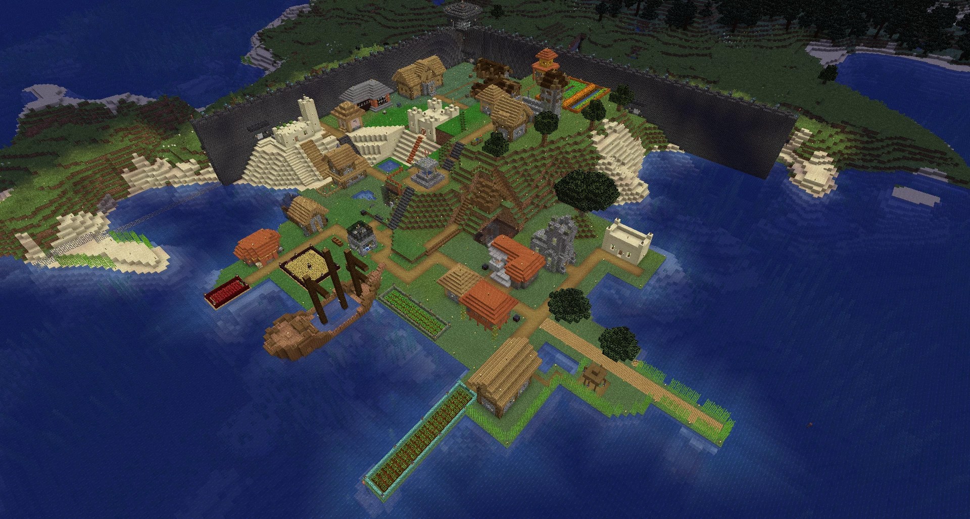 Top 10 Minecraft Seed Map & How To Some Than
