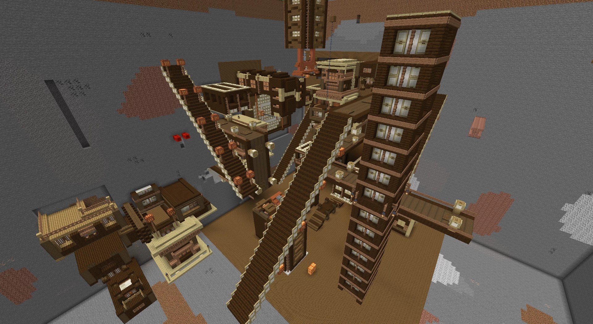 Muzan&rsquo;s Infinity Castle (Demon Slayer) Minecraft Map