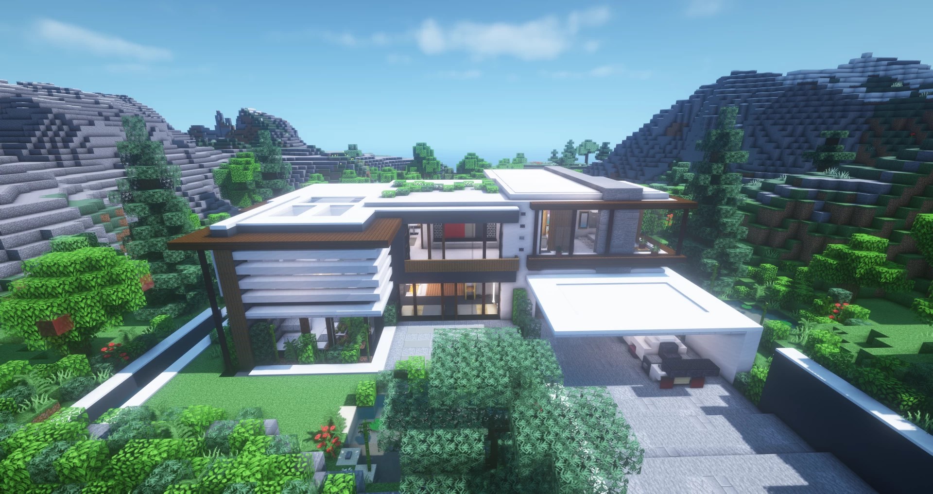 Minecraft Modern House Designs