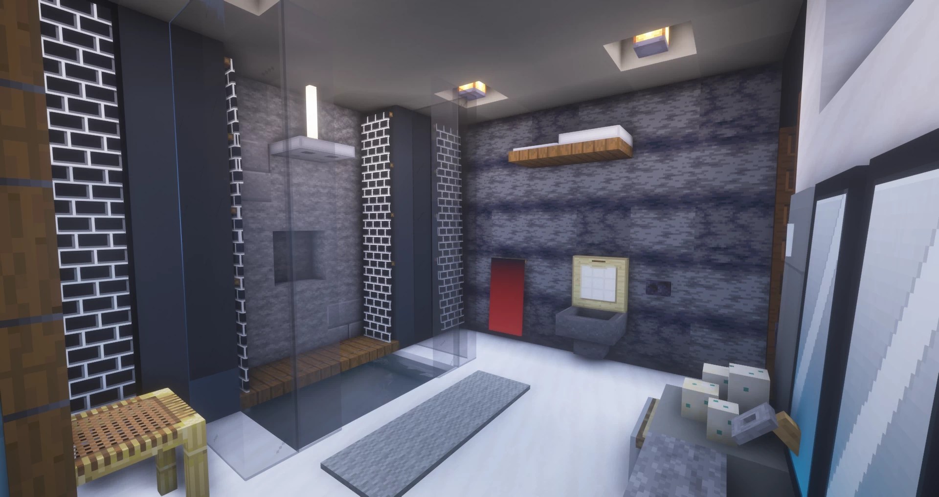 Minecraft Modern Bathroom