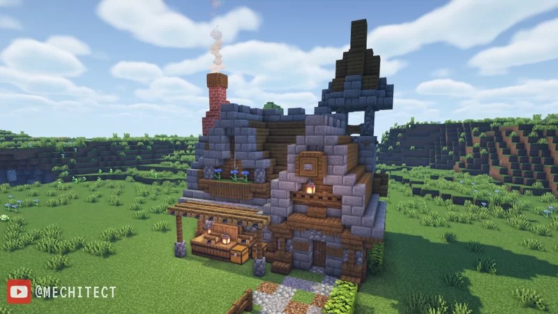 Medieval Storage House Design! Minecraft Map