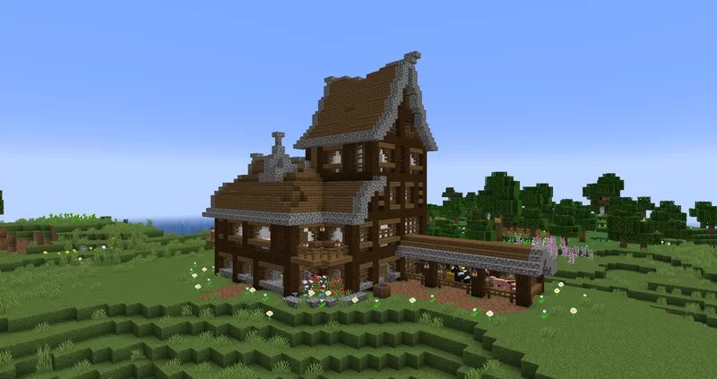 Medieval House (Schematic / World / Lite) Minecraft Map