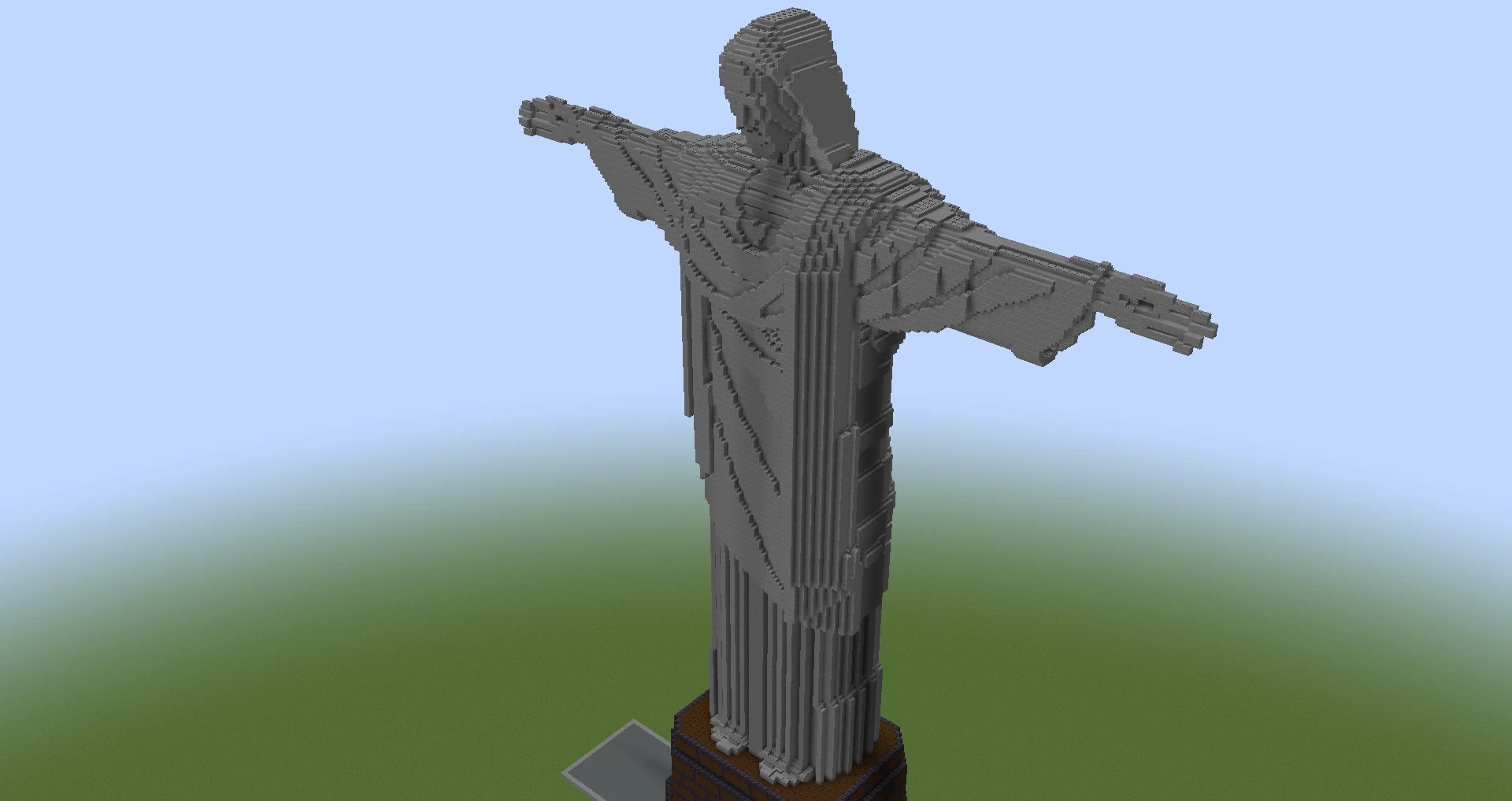 Jesus Statue Rio Minecraft