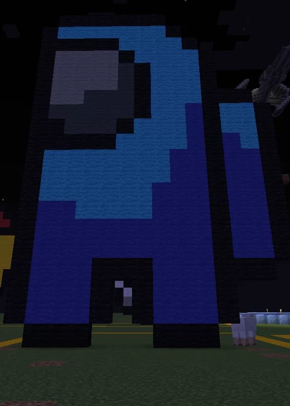Among us Statue Minecraft Map