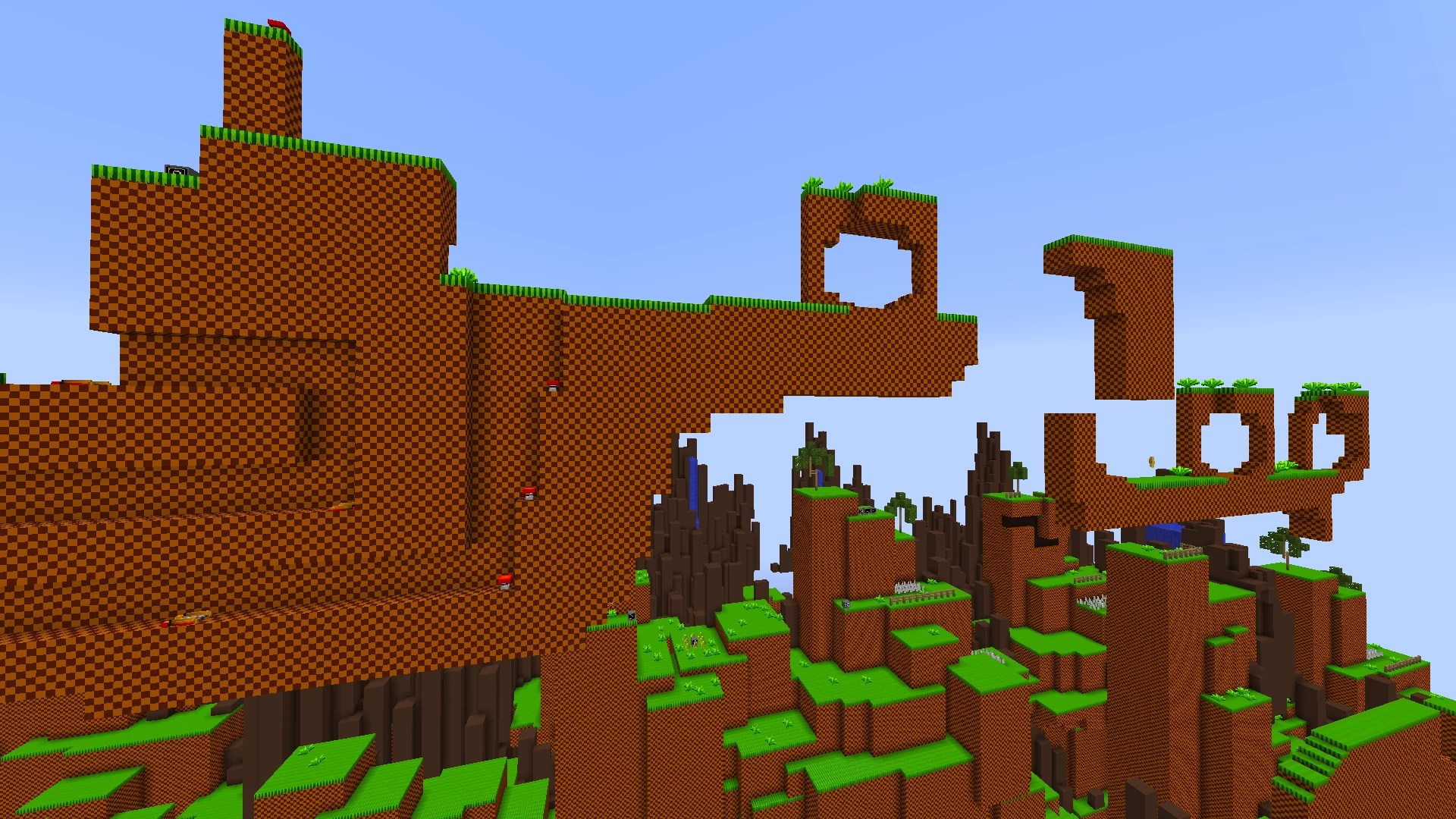 Sonic Green Hill Zone Map