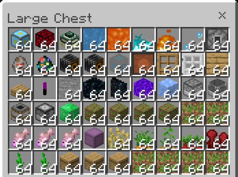 Unobtainable blocks/items and cool commands (bedrock, world download
