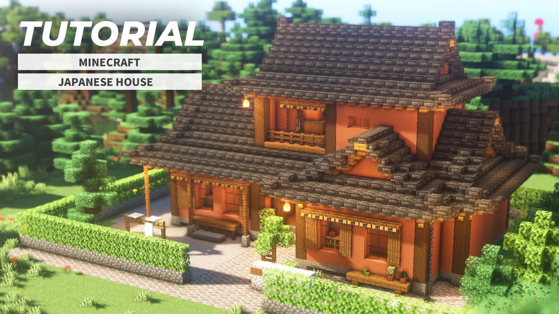 Minecraft Japanese House Tutorial