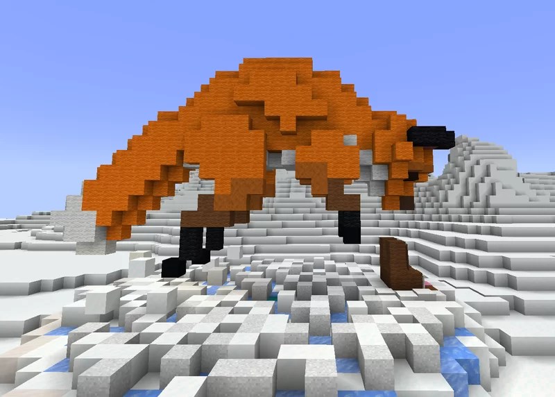 Jumping fox Minecraft Map