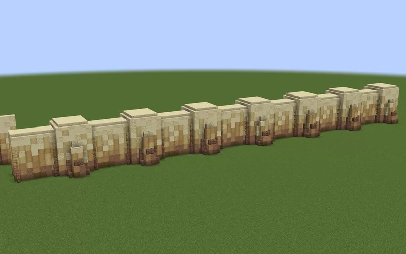 Clash Of Clans Wall Lvl.5 [1.19.+] Minecraft Map