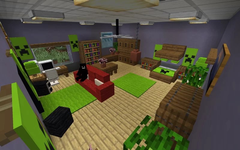Nice Bedroom (Block Display) Minecraft Map