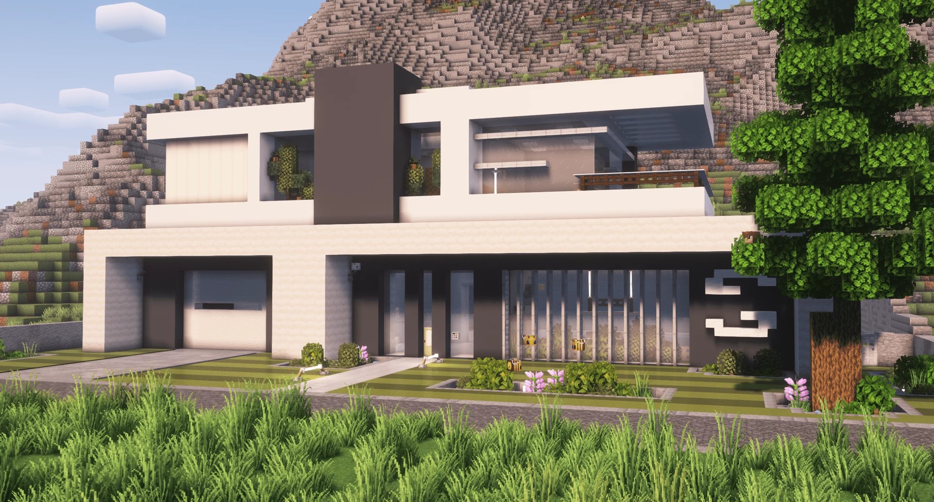 Minecraft Modern House Design