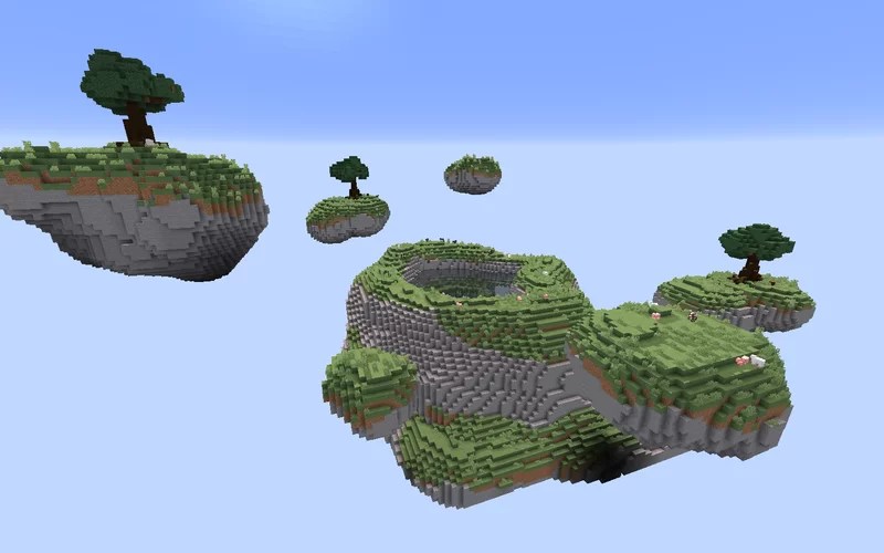 Floating Islands 1.20.2/1.20.1/1.20/1.19.2/1.19.1/1.19/1.18/1.17.1