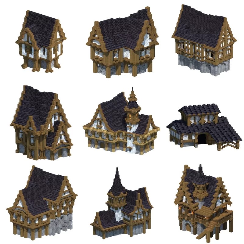 Medieval House Bundle projects