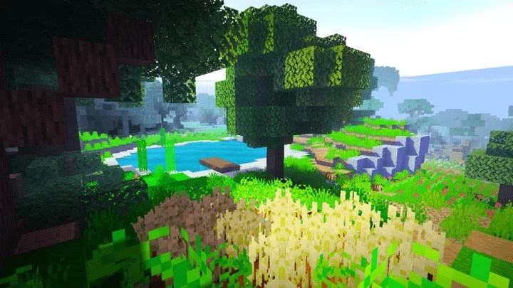 Make your minecraft pe bedrock more realistic with upgrade water, hd sun and moon, trees wind, . Aquarius Pe Shaders Android Ios Minecraft Texture Pack