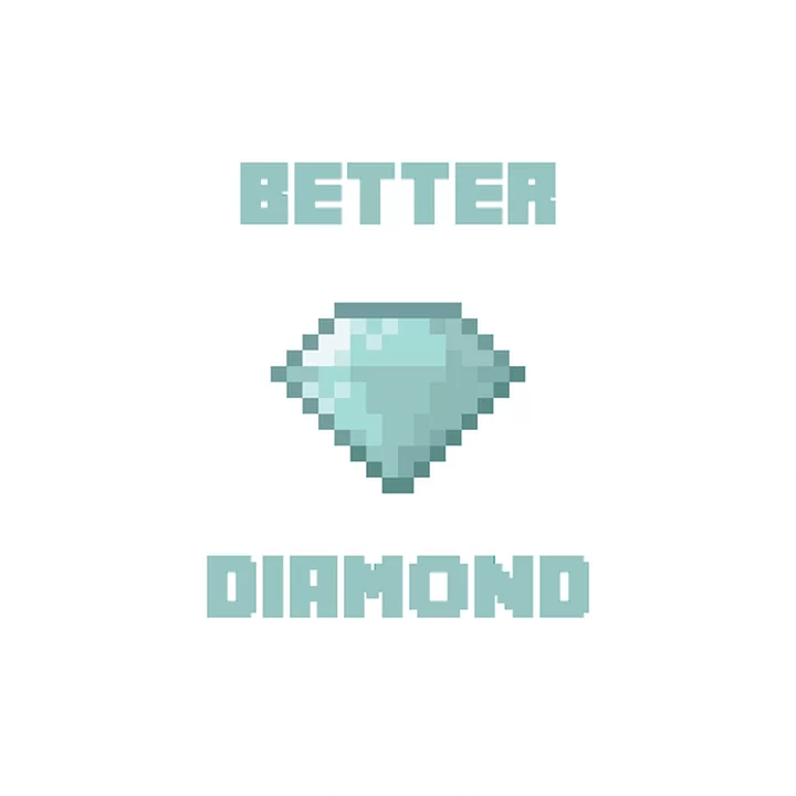 Better diamond (realistic color) Minecraft Texture Pack