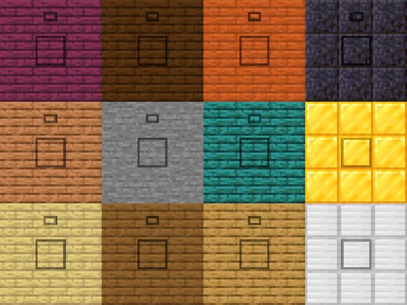 Visible Buttons Minecraft Texture Pack
