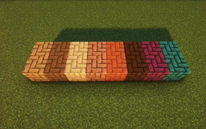 Herringbone Planks Minecraft Texture Pack