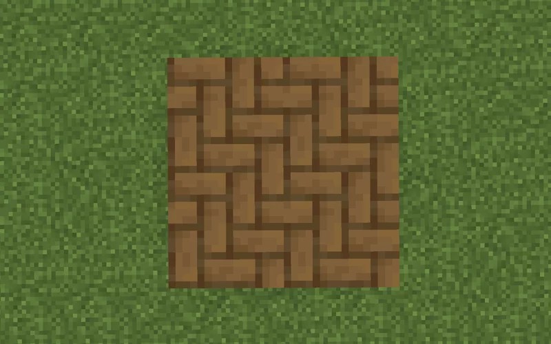 Herringbone Planks Minecraft Texture Pack