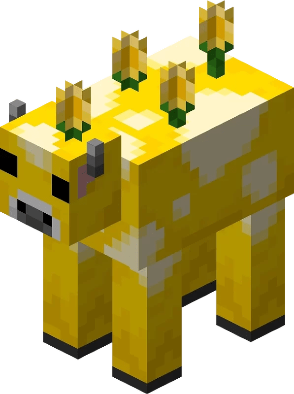 Moobloom + One more flower! Minecraft Texture Pack