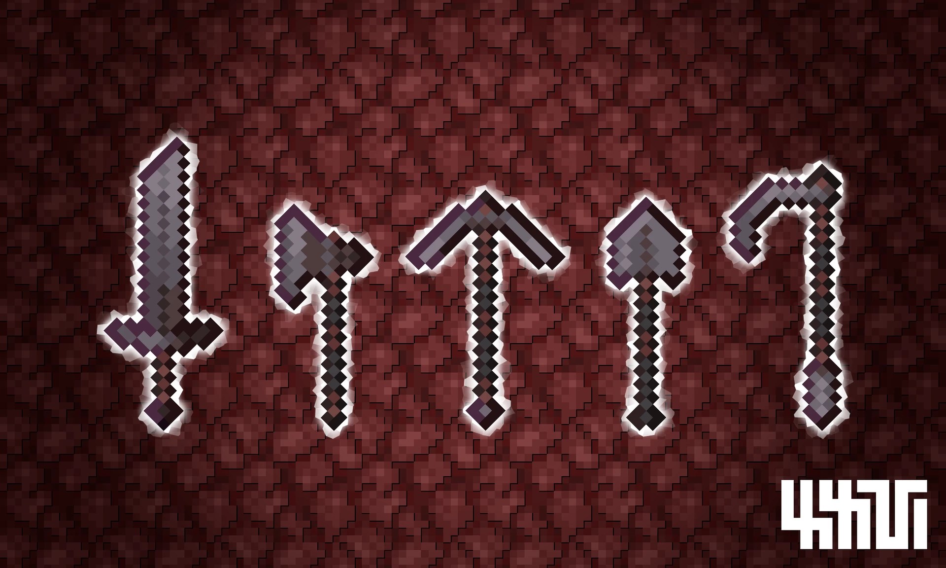 XXVI’s Tweaked Netherite Tools Minecraft Texture Pack