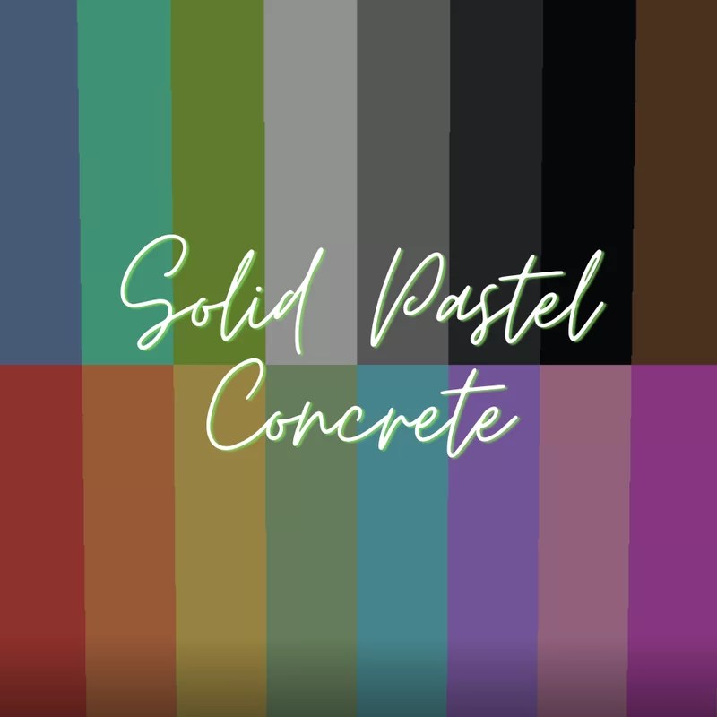 Solid Pastel Concrete Minecraft Texture Pack