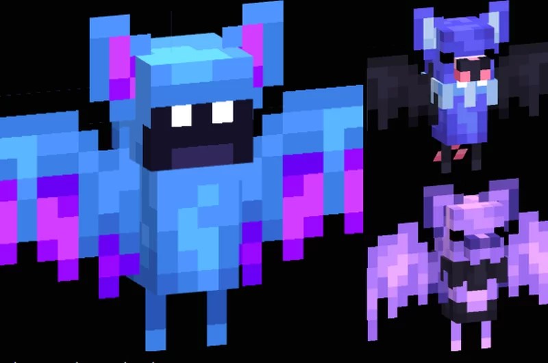 🦇 Better BATS 🦇 (JAVA & BEDROCK) Minecraft Texture Pack