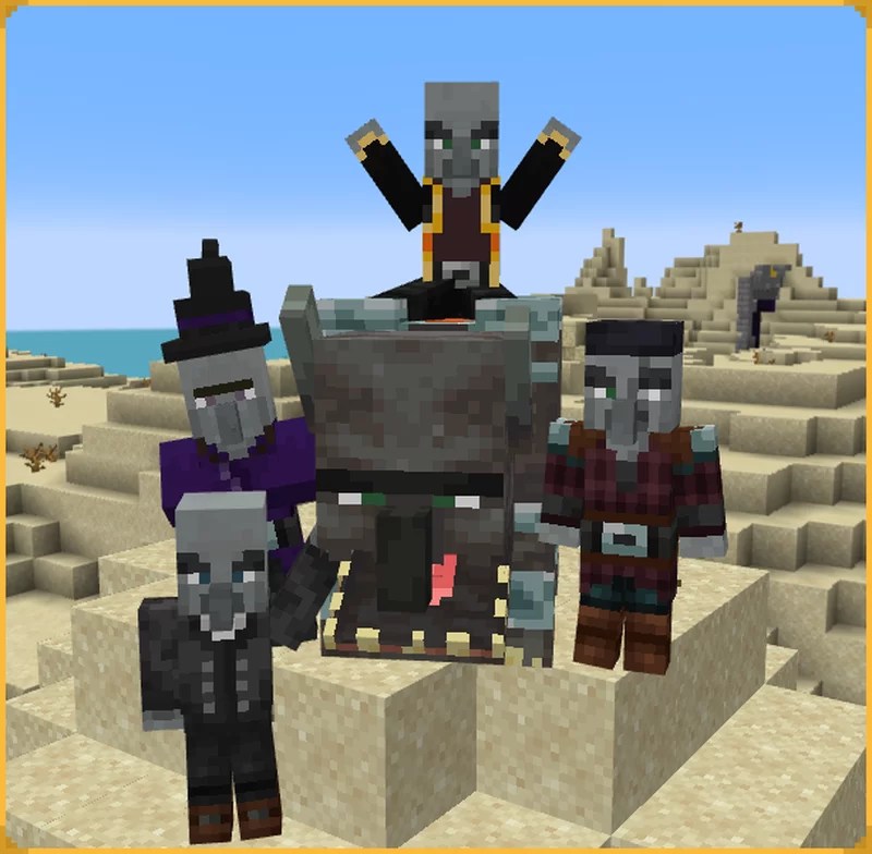 Who's the Pillager Now? 1.20.2/1.20.1/1.20/1.19.2/1.19.1/1.19/1.18/1.17