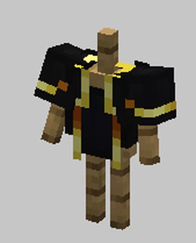 Vex armor trims to Battle Robes from Minecraft Dungeons Minecraft