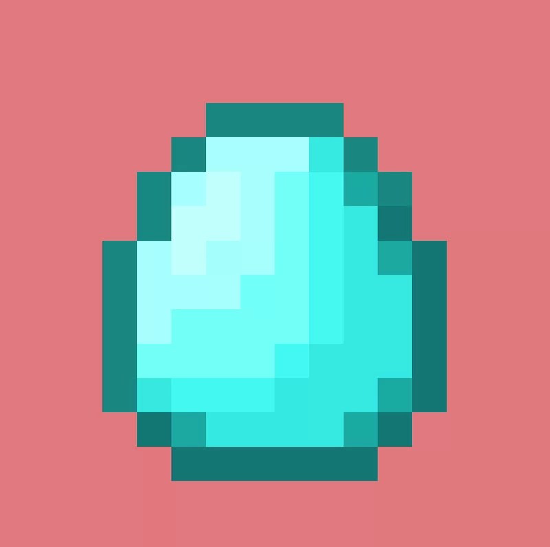 Diamond Egg Minecraft Texture Pack