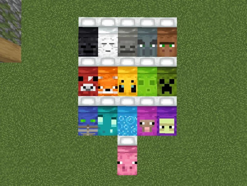 Beds with the style of minecraft mobs (more or less) Minecraft Texture Pack