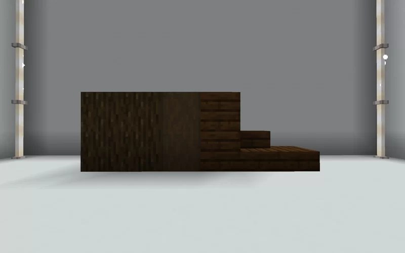 Desaturated Dark Oak Planks Minecraft Texture Pack