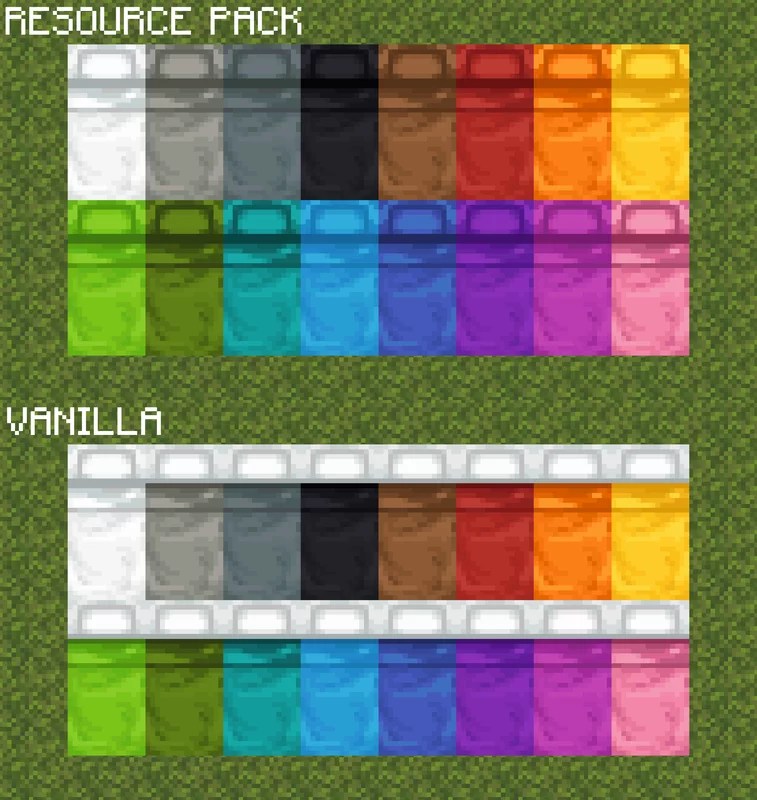 Colored Pillows Minecraft Texture Pack