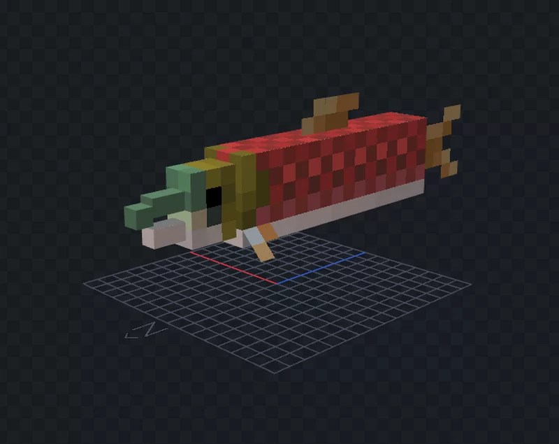 Actual Salmon Minecraft Texture Pack