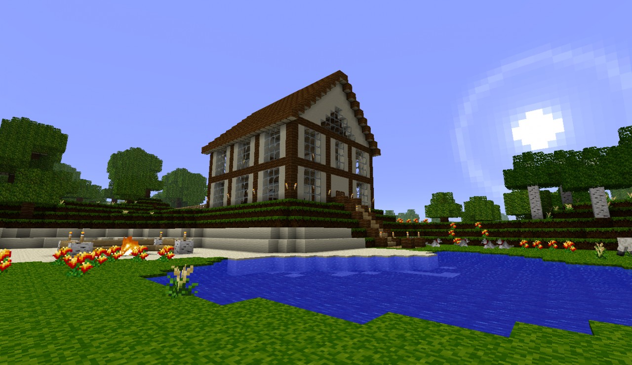 best medium spawn house ever Minecraft Project