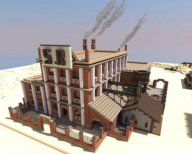The Weird West Town of Gomorra Minecraft Project