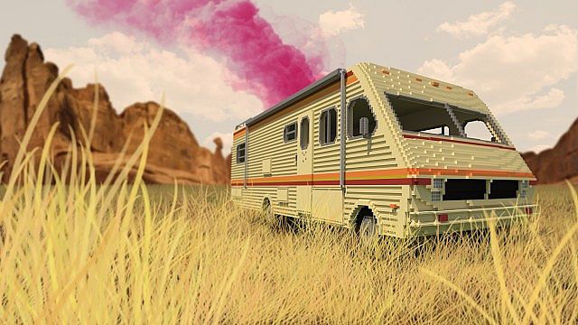 The RV from Breaking Bad Minecraft Project