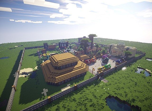 Minecraft Zoo Minecraft Map