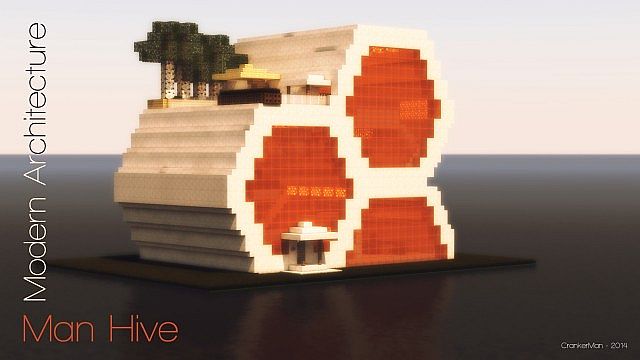 Man Hive Modern Architecture Minecraft Project