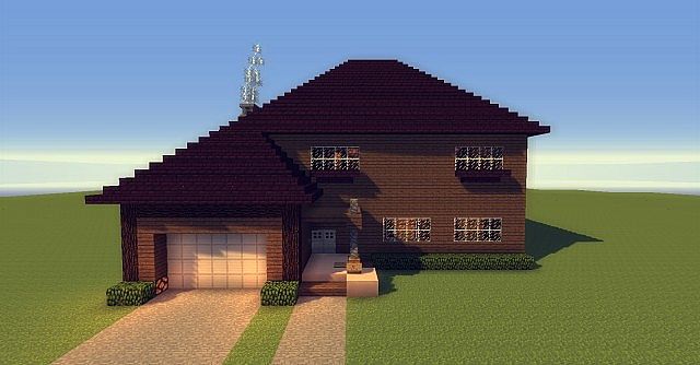 Amazing Survival House Schematic!! Minecraft Project
