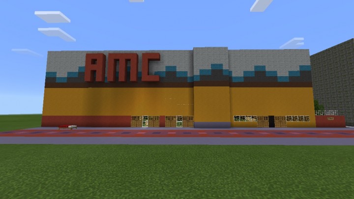 The Metroplex Amusement Parks Shopping and Entertainment District Minecraft Map