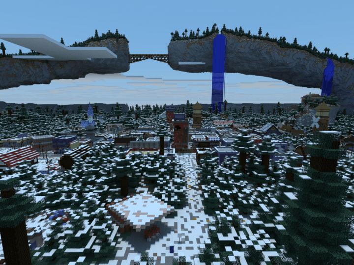 Escape To Gravity Falls World (Abandoned) Minecraft Map