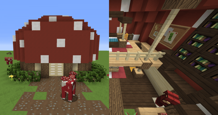 Little Mushroom House Minecraft Map