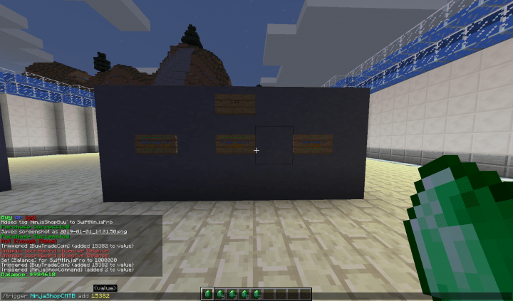 Minecraft Shop Datapack 1.13 (has online item generator for easy use) Minecraft Data Pack